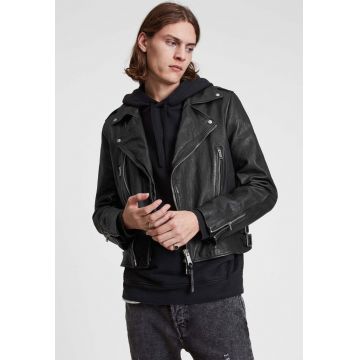 Jacheta biker de piele Tavis