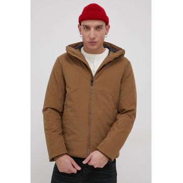 Premium by Jack&Jones Geacă culoarea maro, de tranzitie