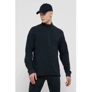 Reebok jachetă de alergare culoarea negru, de tranzitie