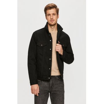 Levi's geacă din denim 16365.0100-Blacks