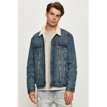 Levi's geacă din denim 16365.0128-MedIndigoW