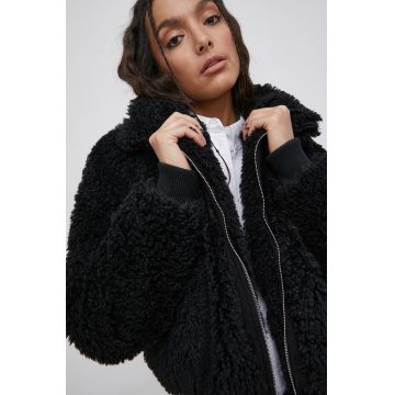 Sixth June geaca femei, culoarea negru, de iarna, oversize