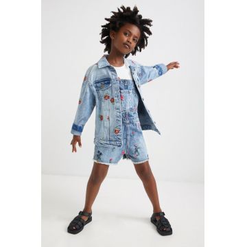 Desigual geaca de blugi pentru copii Desigual geaca de blugi pentru copii