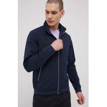 Jack & Jones geaca barbati, culoarea albastru marin, de tranzitie