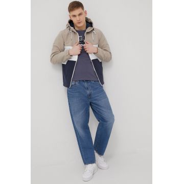 Produkt by Jack & Jones geaca barbati, culoarea gri, de tranzitie Produkt by Jack & Jones geaca barbati, culoarea gri, de tranzitie