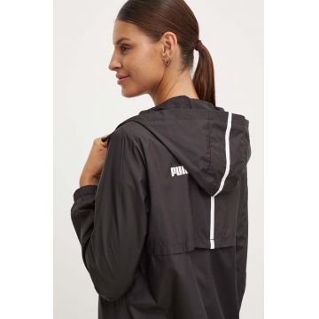 Puma windbreaker TERREX Essentials Solid culoarea negru, de tranziție 847494
