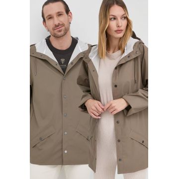 Rains geaca 12010 Jacket , culoarea violet, de tranzitie