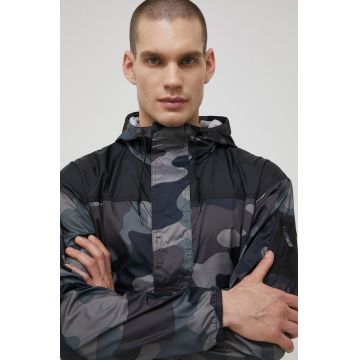 Columbia windbreaker Challenger culoarea gri, de tranzitie 1714291-White.Bl