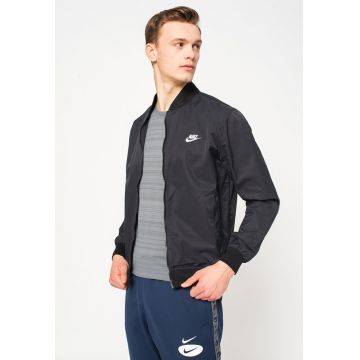 Jacheta bomber cu logo Essentials