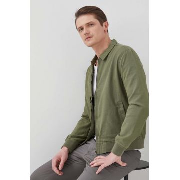 Selected Homme Geaca barbati, culoarea verde, de tranzitie