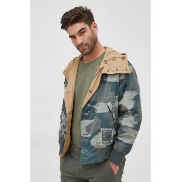 Armani Exchange geacă reversibilă barbati, de tranzitie, oversize