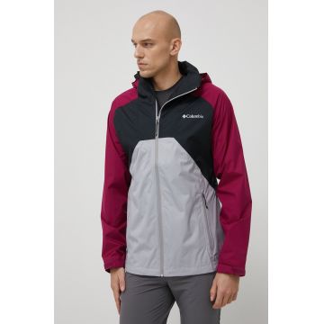 Columbia jacheta de exterior Rain Scape culoarea gri