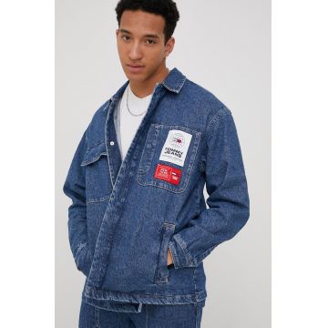 Tommy Jeans geaca jeans Bf8031 barbati, de tranzitie