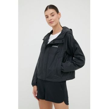 Columbia geaca outdoor Flash Challenger culoarea negru