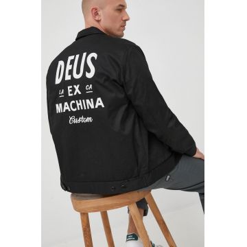 Deus Ex Machina geaca barbati, culoarea negru, de tranzitie, oversize