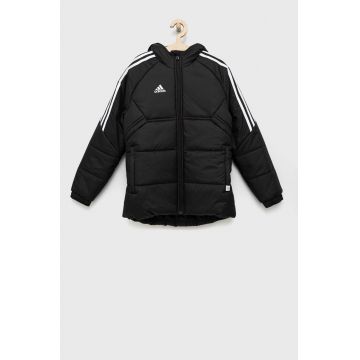 adidas Performance geaca copii culoarea negru