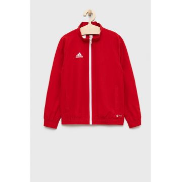 adidas Performance geaca copii H57540 culoarea rosu