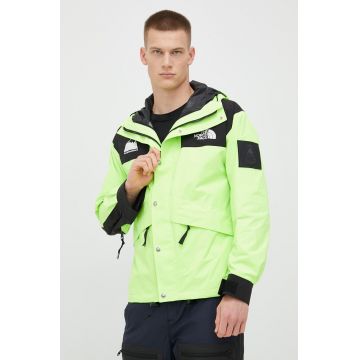 The North Face geaca Origins 86 Mountain Jacket barbati, culoarea verde, de tranzitie