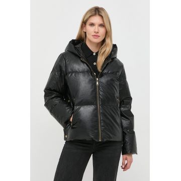 MICHAEL Michael Kors geaca de puf femei, culoarea negru, de iarna