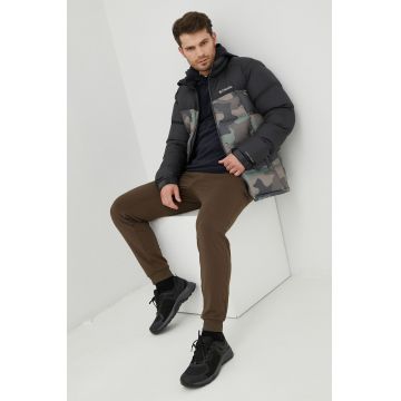 Columbia geaca sport Pike culoarea verde, de iarna