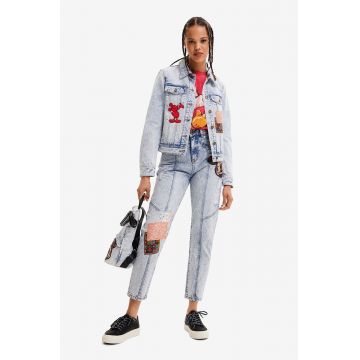 Desigual geaca jeans femei, de tranzitie