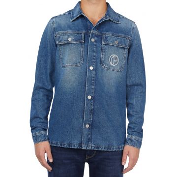 Jacheta relaxed fit din denim Bailey Reclaim