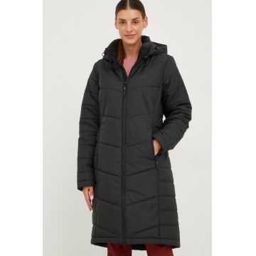 Jack Wolfskin Geacă femei, culoarea negru, de iarnă