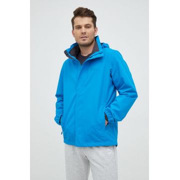 Jack Wolfskin jacheta de exterior Stormy Point culoarea turcoaz