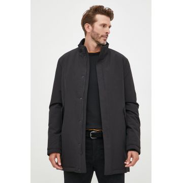 Selected Homme geaca barbati, culoarea negru, de tranzitie