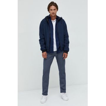 Jack & Jones geaca Jcoclassic barbati, culoarea albastru marin, de tranzitie