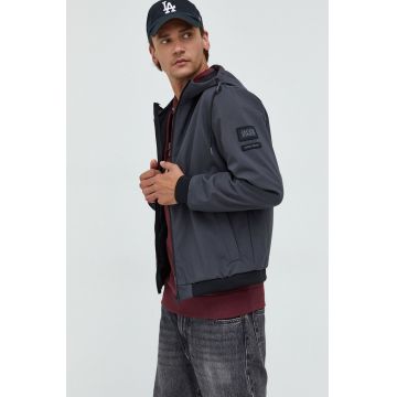 Jack & Jones geaca Jcoclassic barbati, culoarea gri, de tranzitie