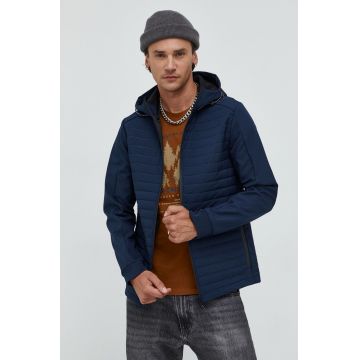 Jack & Jones geaca JCOTOBY barbati, culoarea albastru marin, de tranzitie