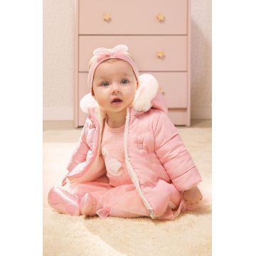 Mayoral Newborn geaca bebe culoarea roz