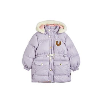 Mini Rodini geaca copii culoarea violet