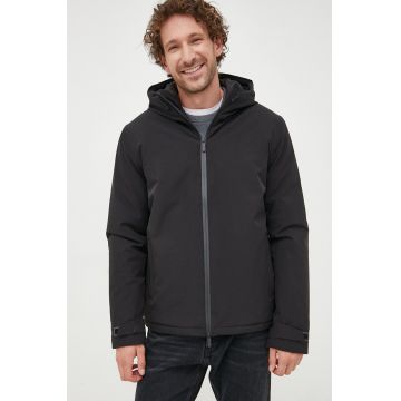 Selected Homme geaca barbati, culoarea negru, de tranzitie