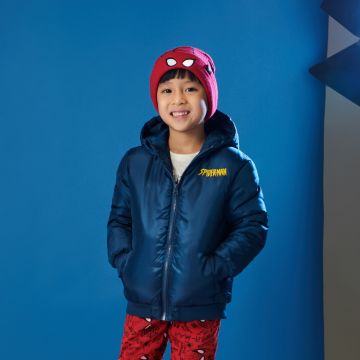 Sinsay - Jachetă matlasată Spider-Man - Bleumarin Sinsay - Jachetă matlasată Spider-Man - Bleumarin