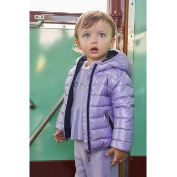 Birba&Trybeyond geaca bebe culoarea violet