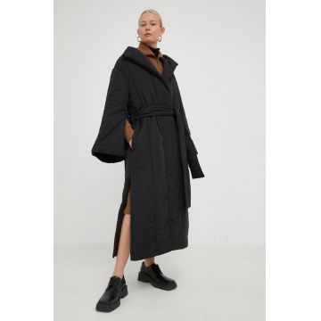 By Malene Birger geaca femei, culoarea negru, de tranzitie