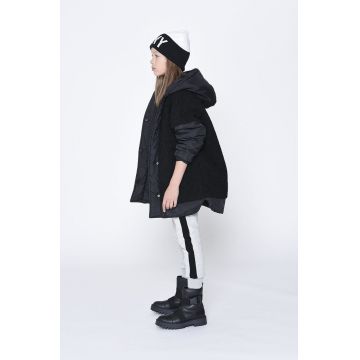 Dkny geaca reversibila pentru copii culoarea negru