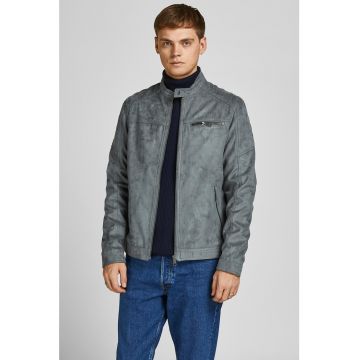 Jack & Jones - Jacheta de piele ecologica Rocky