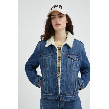 Levi's geaca jeans femei, de tranzitie