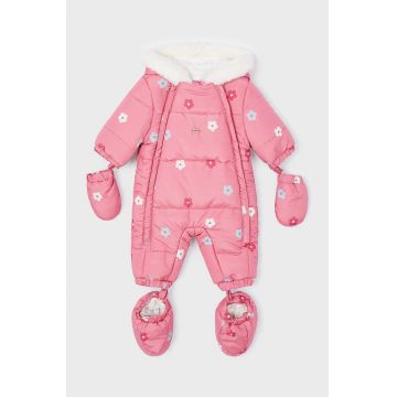 Mayoral Newborn combinezon bebe culoarea roz