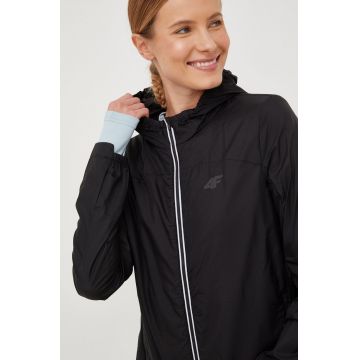 4F windbreaker culoarea negru