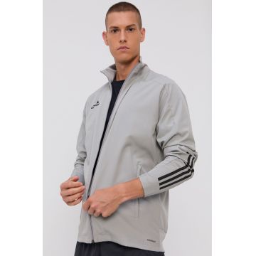 Adidas Performance Geacă ED9250 bărbați, culoarea gri, de tranzitie