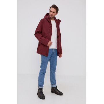 Jack Wolfskin geaca outdoor West Coast culoarea bordo