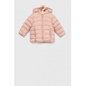 United Colors of Benetton geaca copii culoarea roz