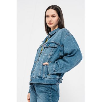 Jacheta trucker relaxed fit din denim 90's
