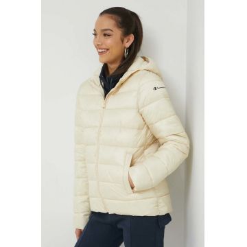 Champion geaca femei, culoarea bej, de tranzitie