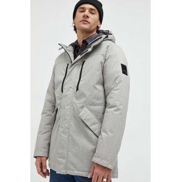 Jack & Jones geaca Jcobach barbati, culoarea gri, de tranzitie