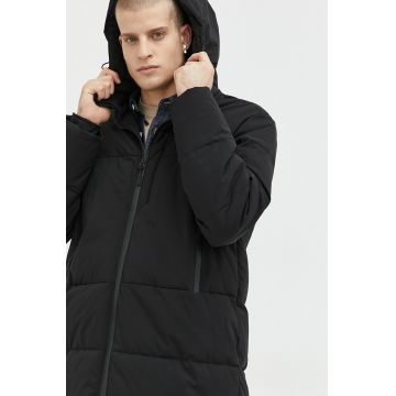 Jack & Jones geaca Jcotech barbati, culoarea negru, de iarna